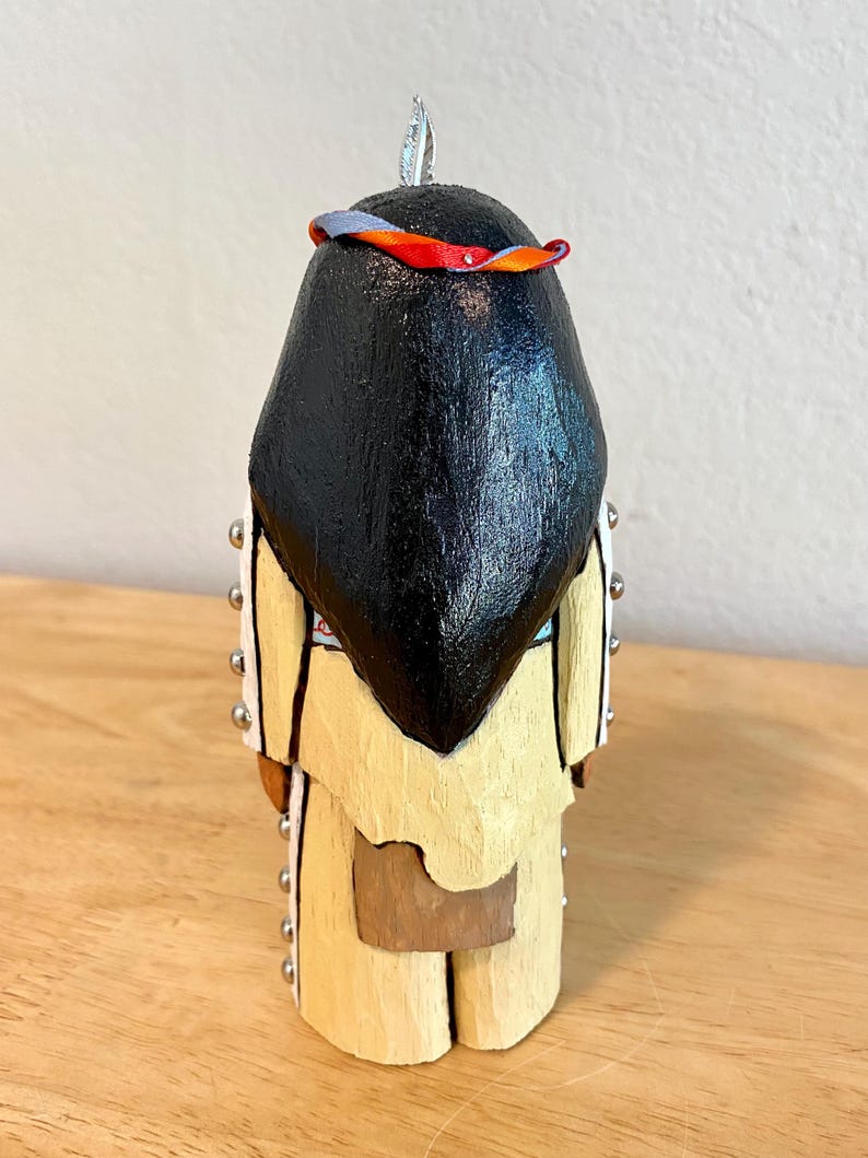 Art Doll, Handsome Fellow, Creek Historical Native American Chief ...