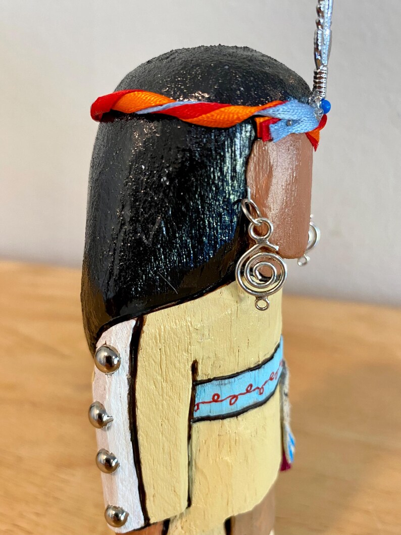 Art Doll, Handsome Fellow, Creek Historical Native American Chief ...