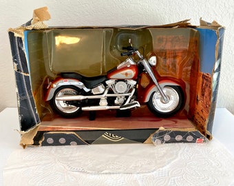 Barbie Motorcycle, collectible, damaged box, Mattel, Harley Davidson, Licensed