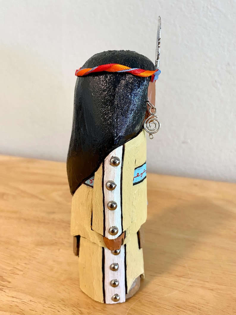 Art Doll, Handsome Fellow, Creek Historical Native American Chief ...