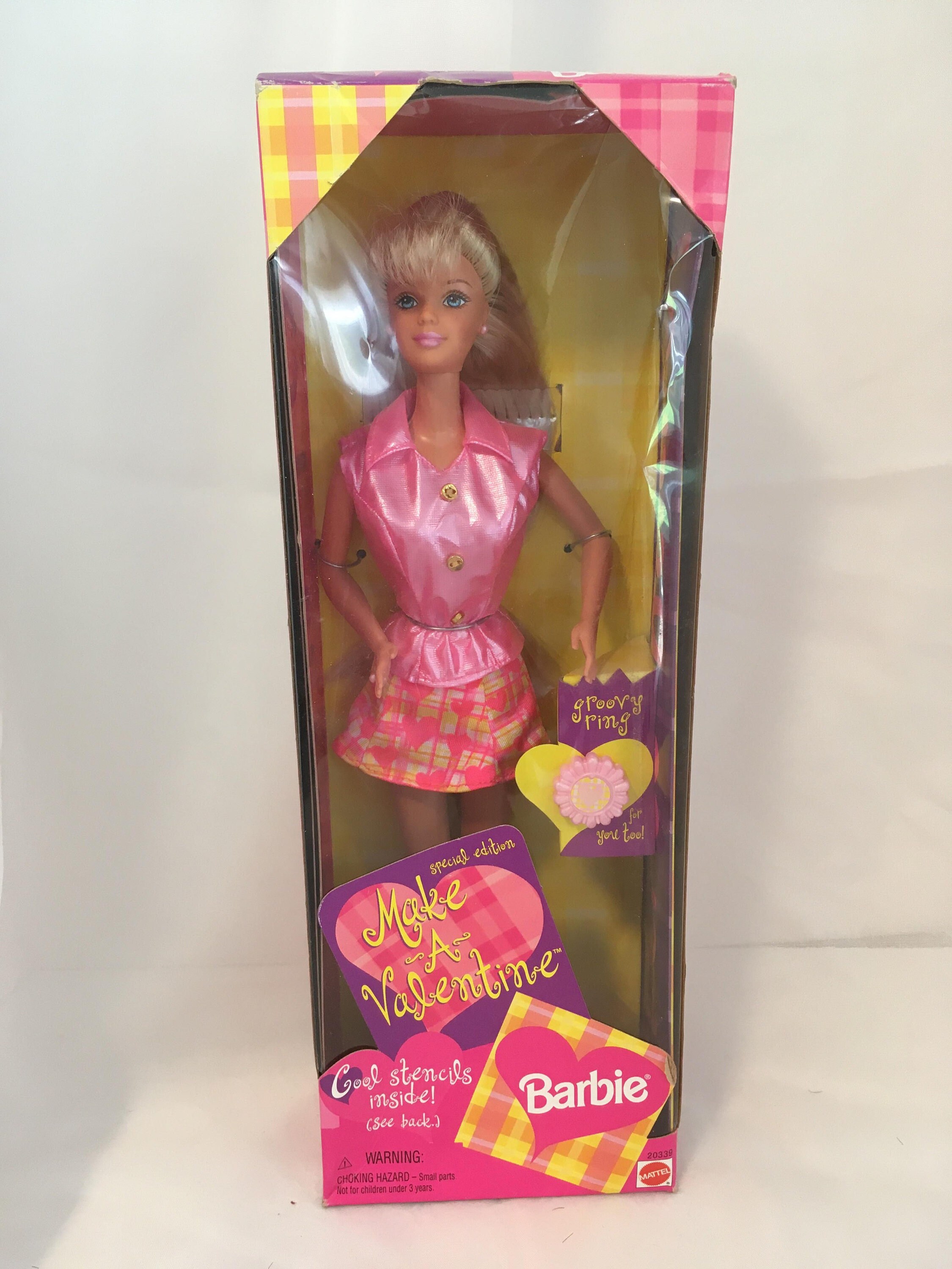 Make a store valentine barbie