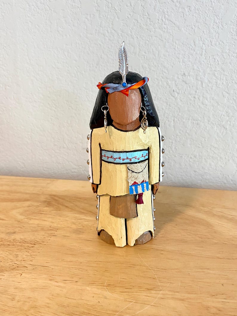 Art Doll, Handsome Fellow, Creek Historical Native American Chief ...