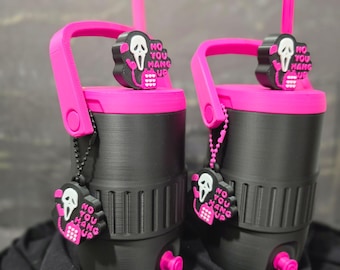 Ghost Face Can Koozie