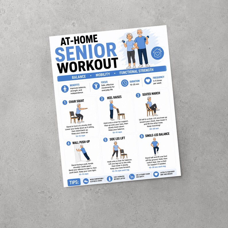 senior-workout-chart-at-home-balance-strength-exercises-us-letter-etsy