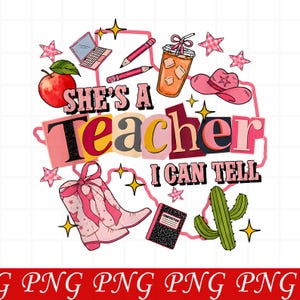 She’s a Teacher I Can Tell Png, Teacher Aide Png, School Staff Png