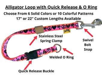 Dog Groomer Grooming Table Loops Nooses Restraints USA Made Custom Lengths Available