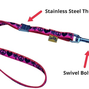 BullDog Loop Dog Grooming Loop Table Noose Choose Lengths and Colors