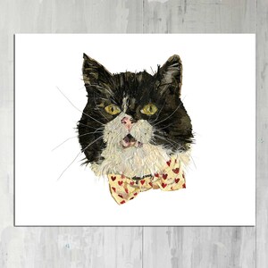 Pet portrait Botanical print Cat Portrait Cat art Pressed flower pet portrait Pet art Animal Portrait Pessed flower art Dried flowers decor