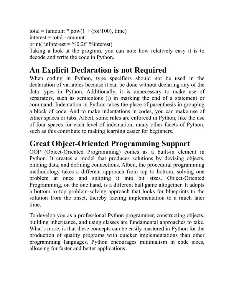 a professional Python programmer constructing objects, building a class, and implementing a method to take an input.