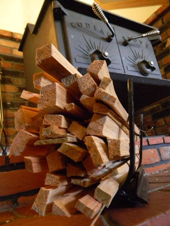 Items similar to Rustic Kindling Holder on Etsy