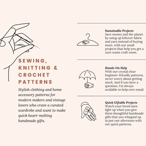 Easy Collar Patterns - 2 Patterns Included (ingrid and Frances) - PDF ...