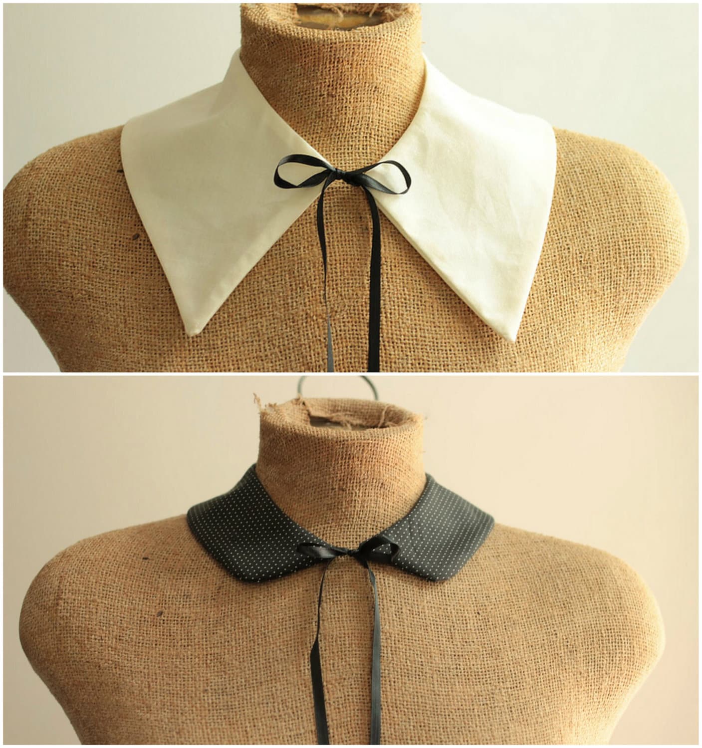 Easy Collar Patterns - 2 Patterns Included (Ingrid and Frances) - PDF…