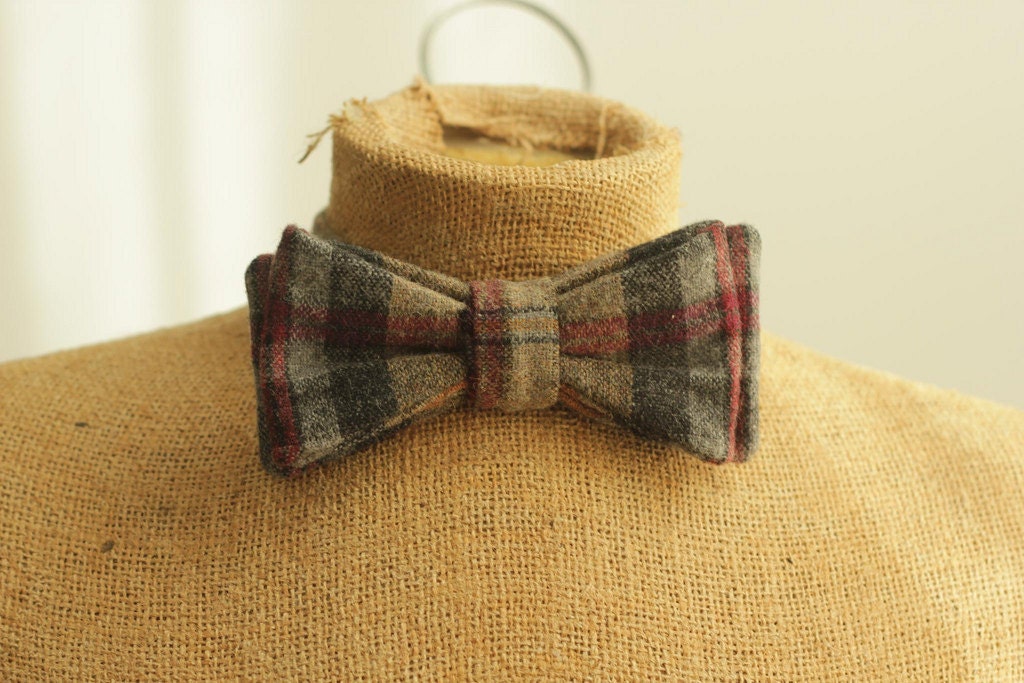 Bow tie pattern PDF for men DIY sewing for beginners plaid Etsy