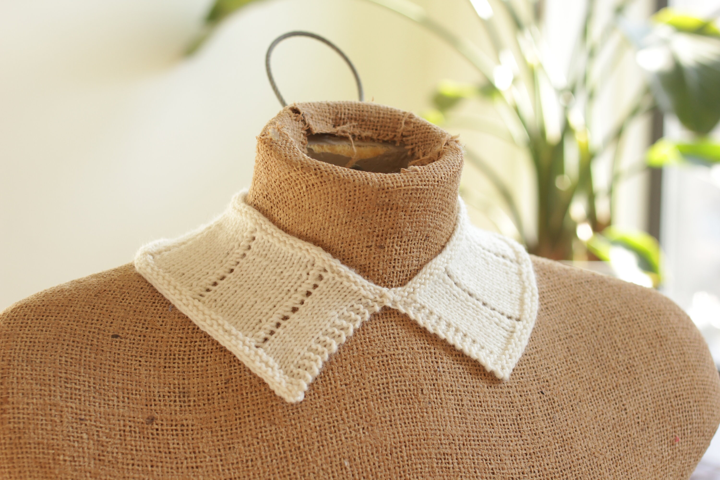 【I AM MARI】[Knit 2Piece] Openwork Collar Clr Knit Long SK Womens Cotton Merino Glam Sweater Knitting Pattern (6277-3)