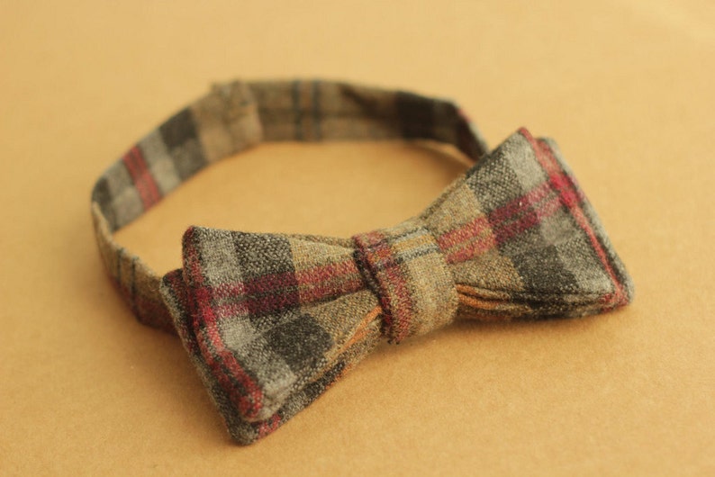 Bow tie pattern PDF for men DIY sewing for beginners plaid Etsy