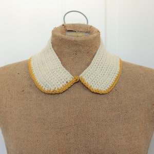 Peter Pan Crochet Collar Pattern with Beginner Friendly Tutorial Easy Modern Crochet for Vintage Fashion Lovers image 5