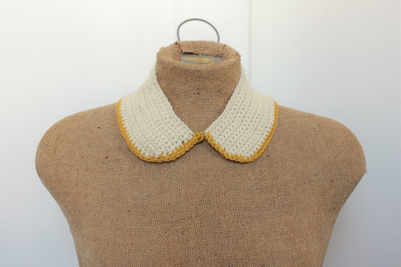 Peter Pan Crochet Collar Pattern with Beginner Friendly Tutorial Easy Modern Crochet for Vintage Fashion Lovers image 5