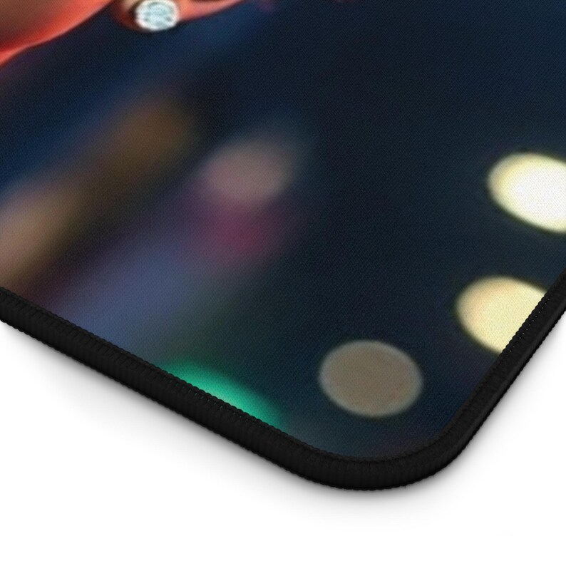 Code Pattern Schreibtischmatte | Schwarze Programmier Tastatur Schreibtischunterlage Bild 4