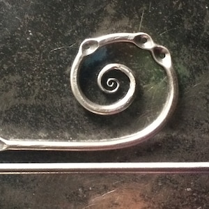 Scrolled Bath Towel Bar