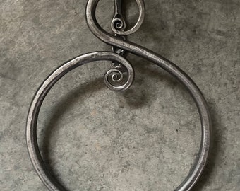 Scrolled Hand Towel Ring