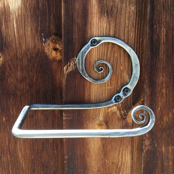 Scrolled Toilet Paper Holder