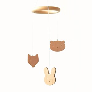 Minimalit style, Woodland baby mobile