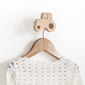 Tractor Wood Wall Hook
