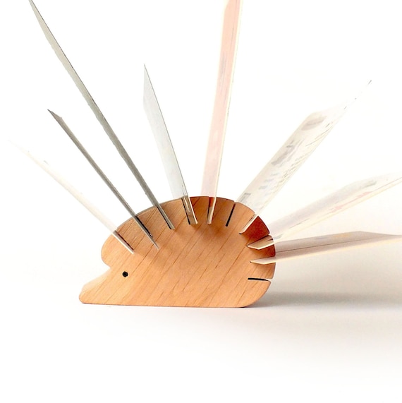 Wooden Office Desktop Organizer Hedgehog S Photo Business Wooden Office Desktop Organizer, Business Card Holder Desktop Organizer