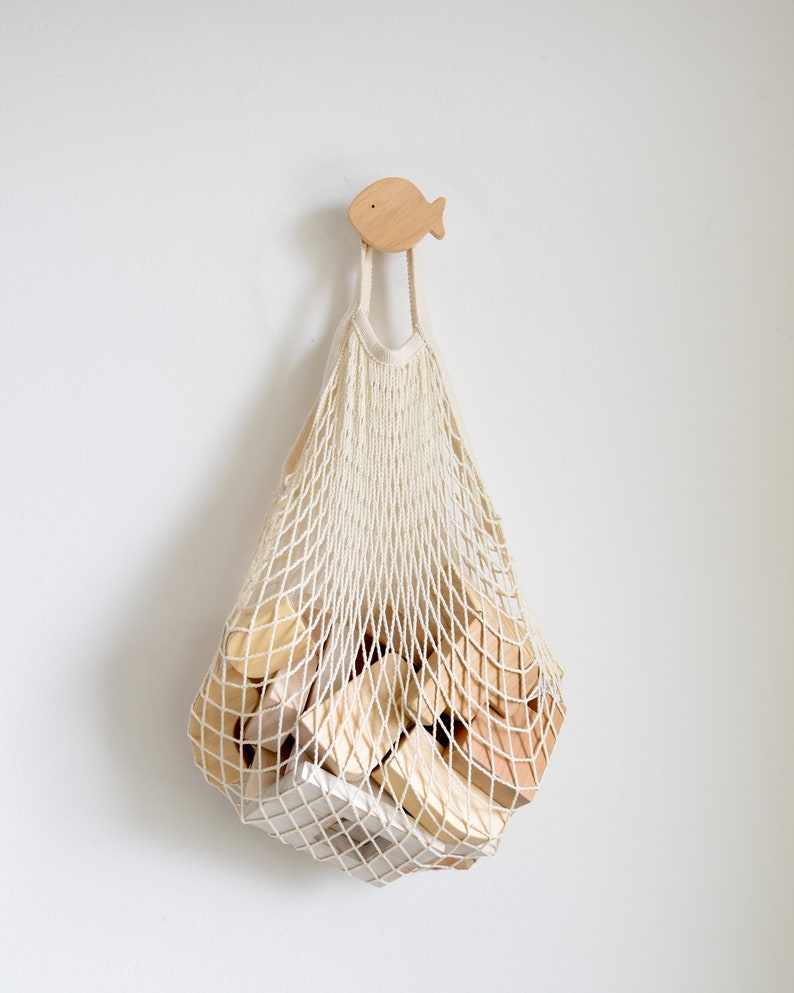 Wall Hook for Kids Room - Fish