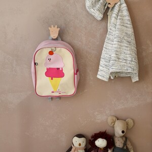 decorative wooden wall hooks for children