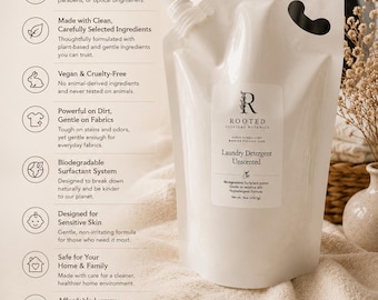 Fragrance Free & Clear Laundry Detergent