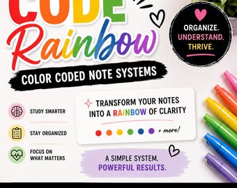 Code Rainbow: Color-Coded Note Systems