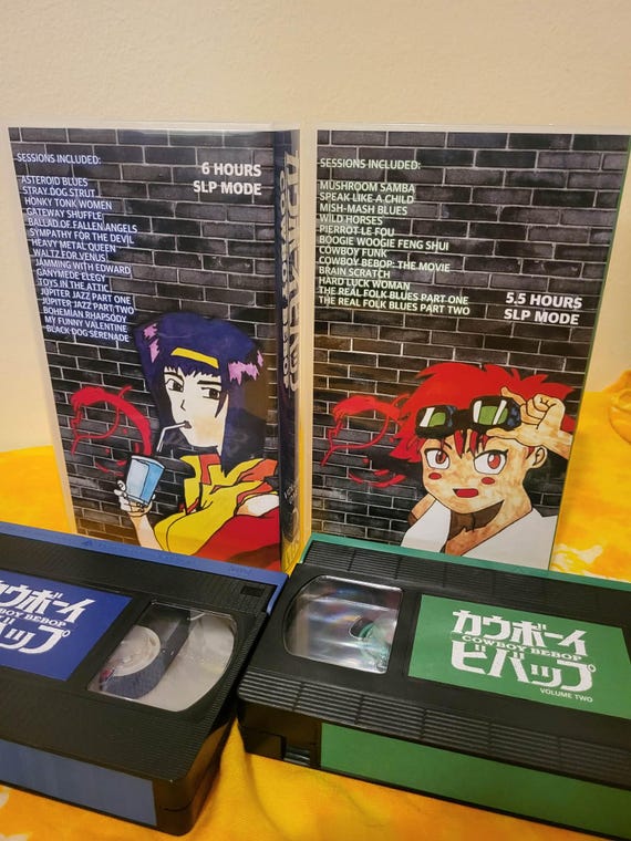 Cowboy Bebop Complete Series + Movie 2-VHS Custom - Etsy