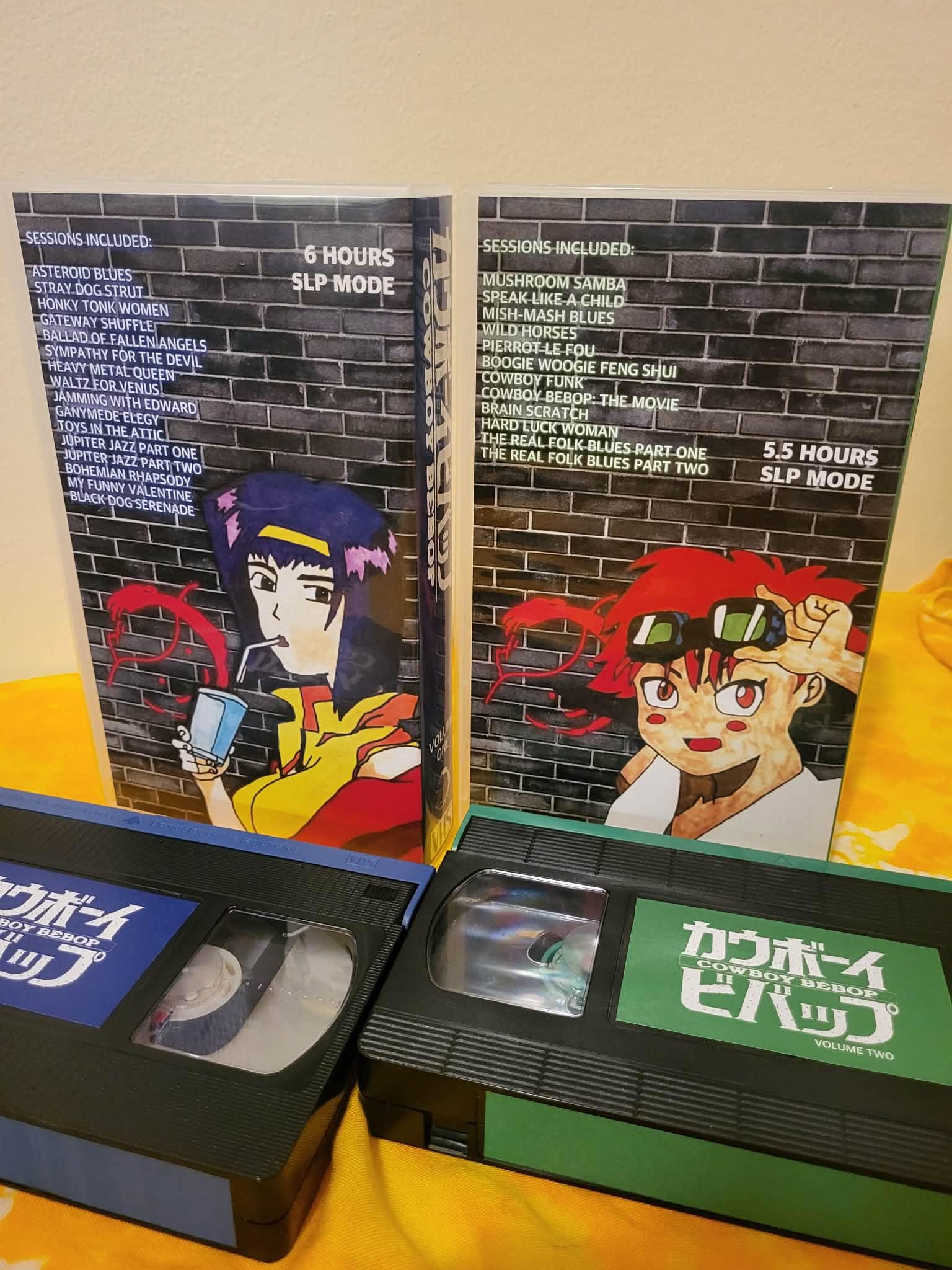 Cowboy Bebop Complete Series + Movie 2-VHS Custom - Etsy
