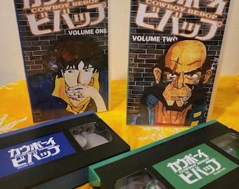 Cowboy Bebop Complete Series + Movie 2-VHS Custom
