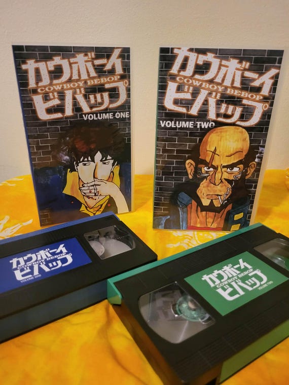 Cowboy Bebop Complete Series + Movie 2-VHS Custom - Etsy
