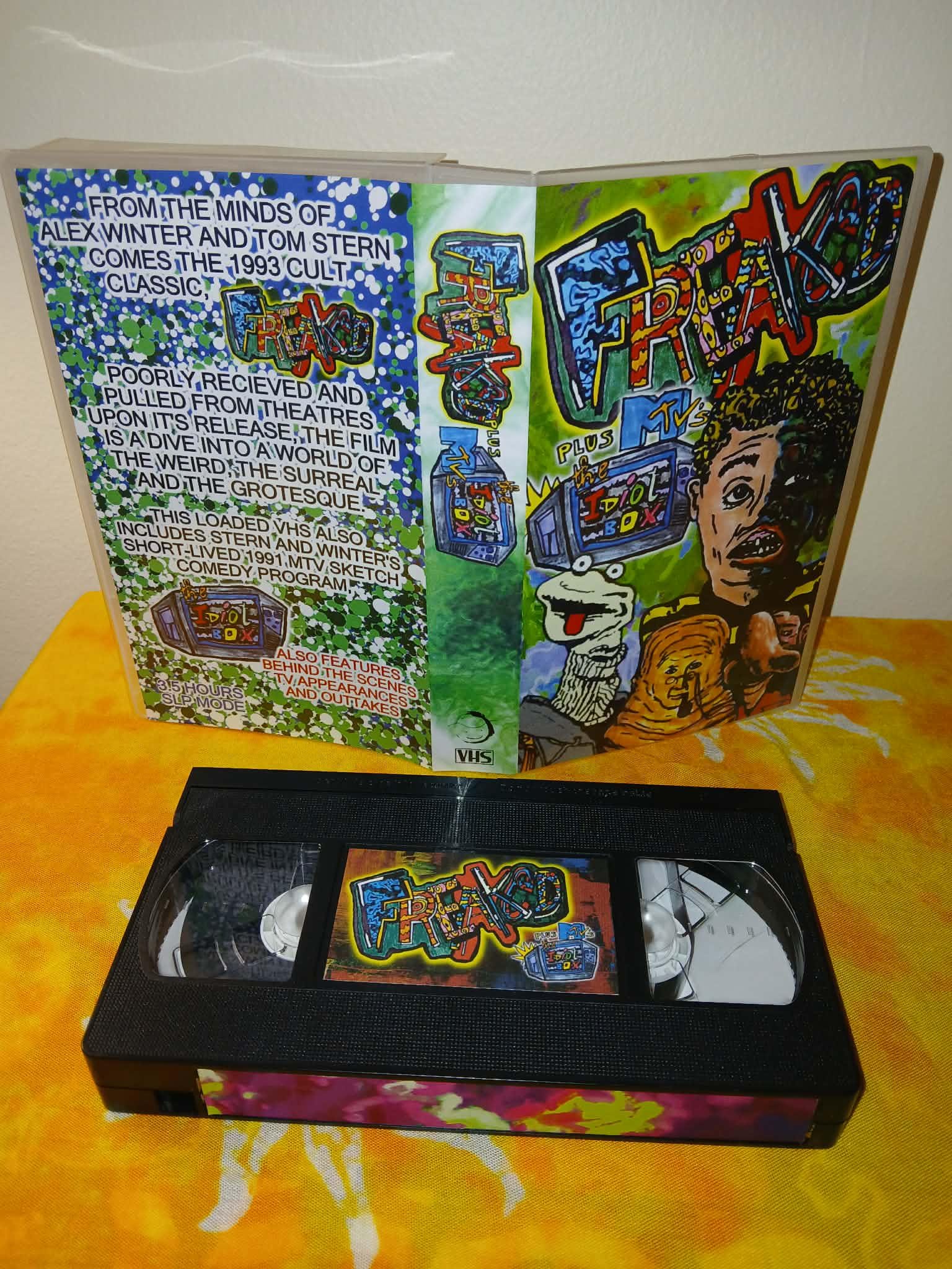 Freaked (1993) + the Idiot Box VHS Custom - Etsy
