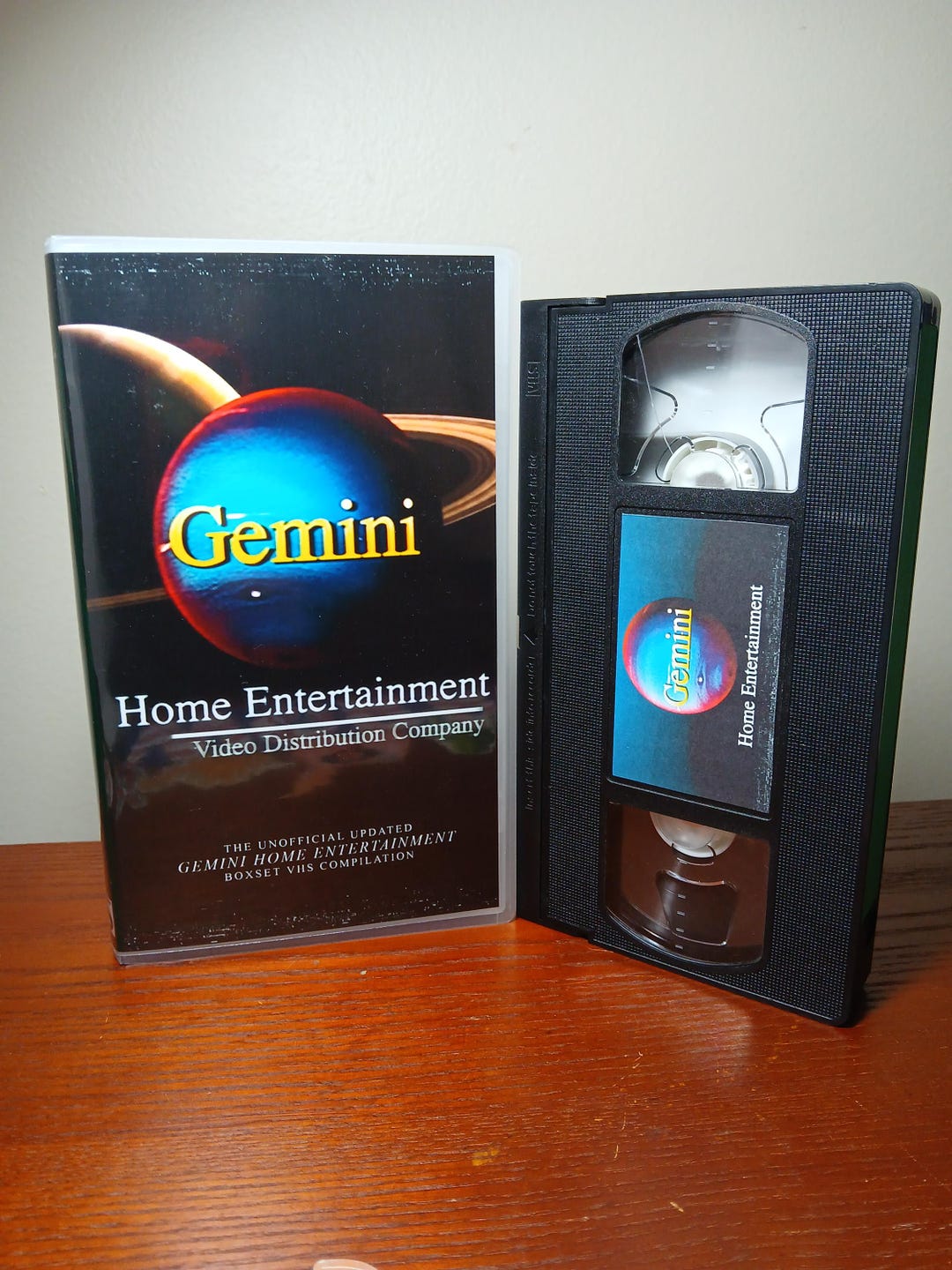 Gemini Home Entertainment - Custom VHS - Etsy