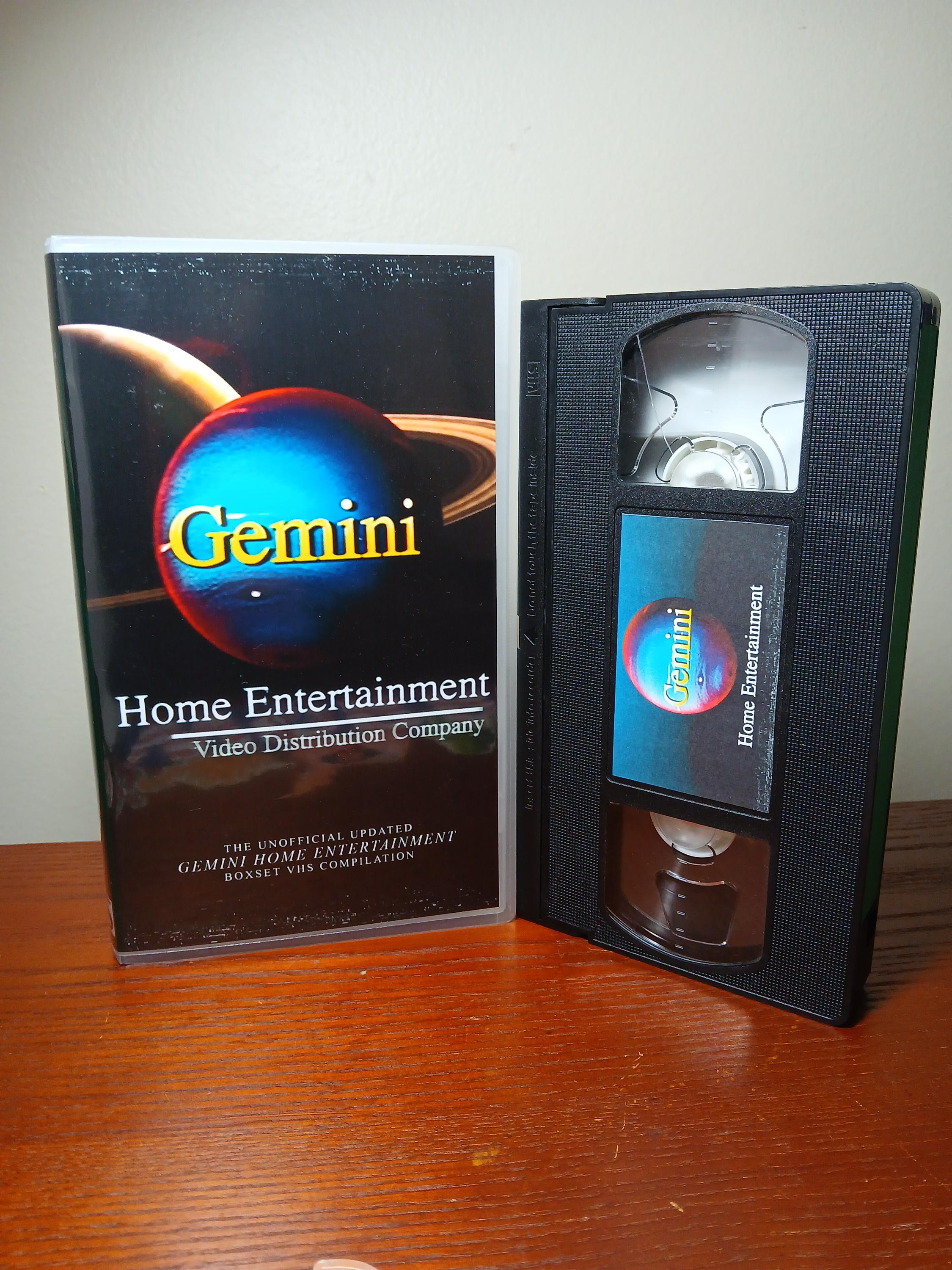 Gemini Home Entertainment - Custom VHS - Etsy