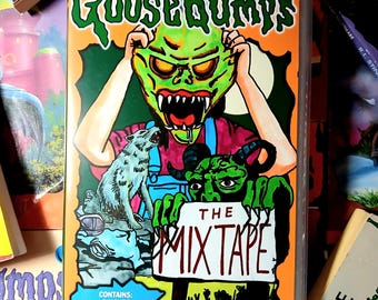 Goosebumps Mixtape R.L. Stine - Custom VHS