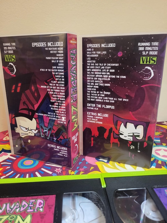 Invader Zim Complete Series 2-VHS Custom - Etsy