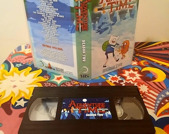 Adventure Time - Season 2 VHS Custom - Etsy