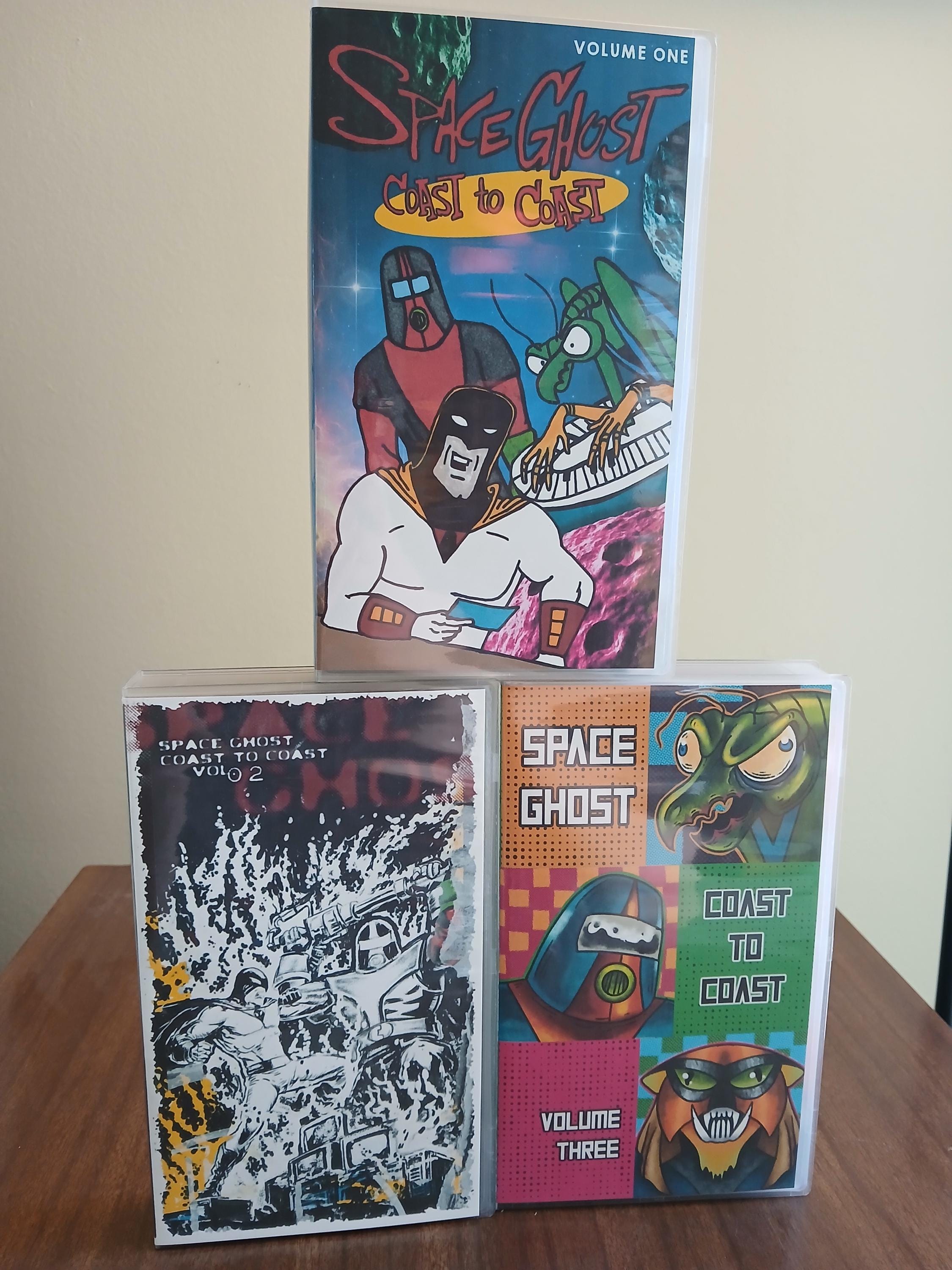 Space Ghost Coast to Coast - Complete Series 3-VHS Set - Etsy