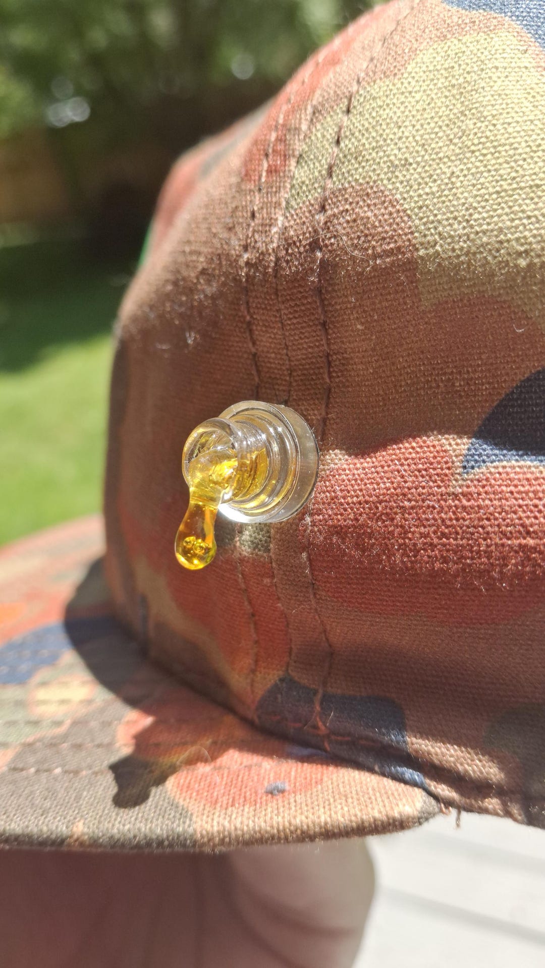 Resin Dab Jar Dripping Hat Pin – Oil Wax Accessory - Etsy