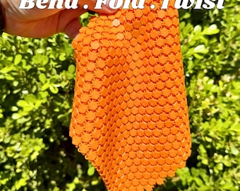 Articulated Fidget Fabric | Flexible Sensory Fidget Toy | Deformable Desk Fidget | 3D Printed Fidget Toy for Busy Hands |