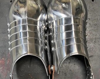 Mittelalter Ritter Rüstung Schuhe Kreuzfahrer Gotik Sabatons 15 Jahrhundert an Trachten Weapan