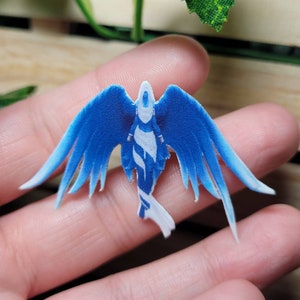 Spirit healer pin || video game gift.