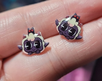 Cult of the Lamb Stud Earrings | Indie Gaming Jewelry