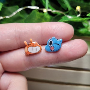 Cartoon themed earrings