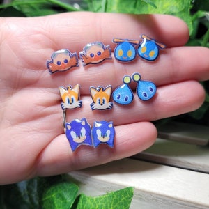 Ultimative Sonic the Hedgehog and friends v1 Ohrstecker.